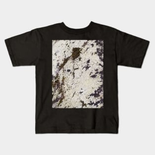 Moss Rock Texture Pattern Kids T-Shirt